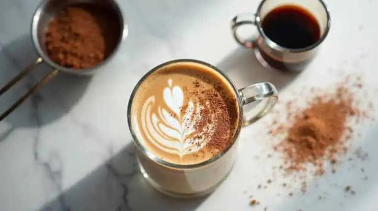 Mleczko kawowe z mleczkiem owsianym fortyfikowanym (latte fit)